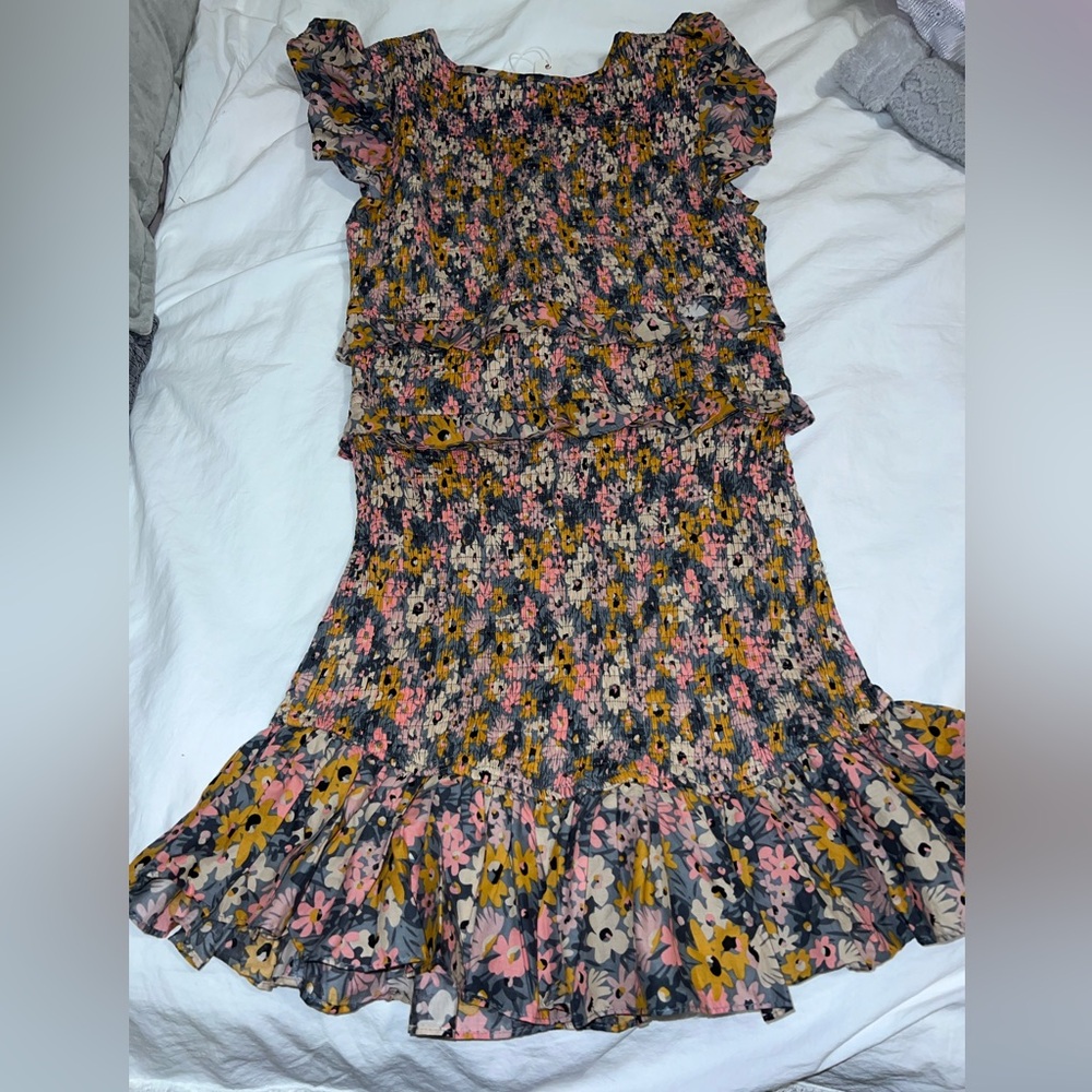 Floral Ruffle Dress - Picture 5 of 5